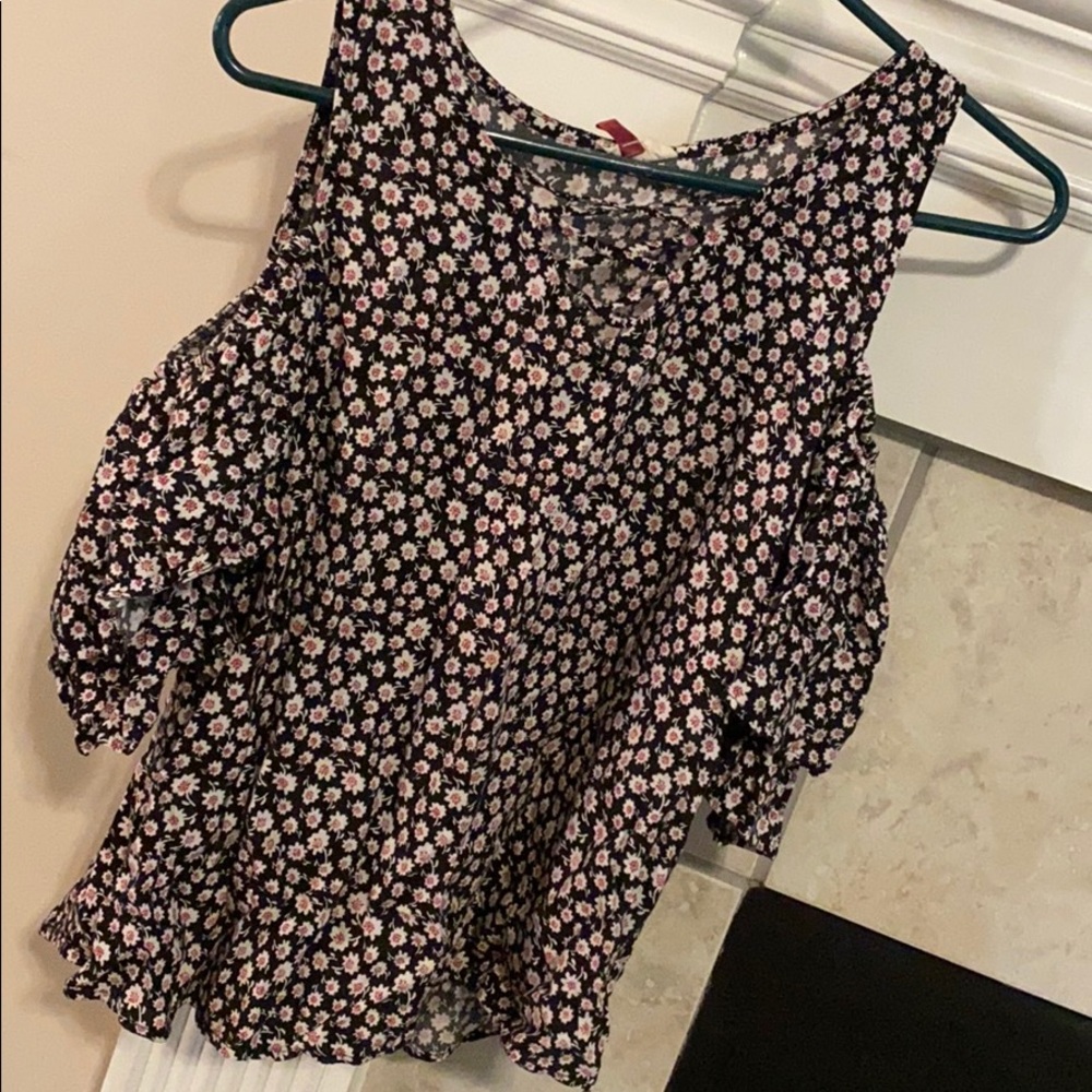 Floral Off-the-Shoulder Top